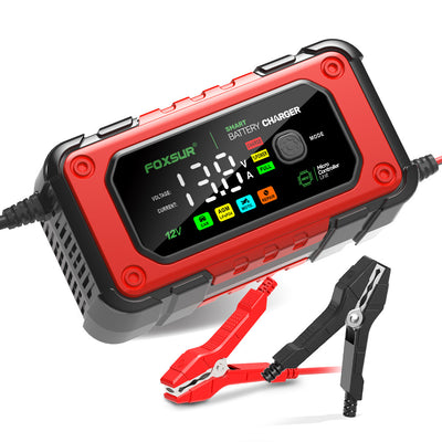 Cargador Inteligente 12V para Baterías de Plomo y Litio con Pantalla Grande a Color - Image 2