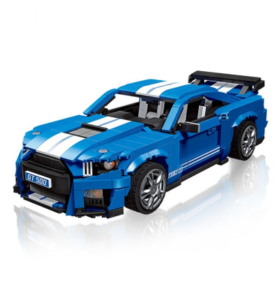 Auto de Carreras Infantil con Bloques de Construcción Pequeños - Image 12