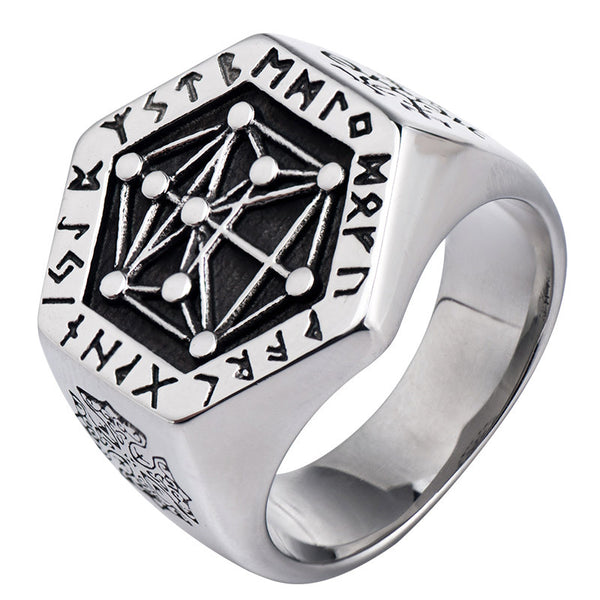 Anillo Vikingo Nórdico para Hombre - Image 5