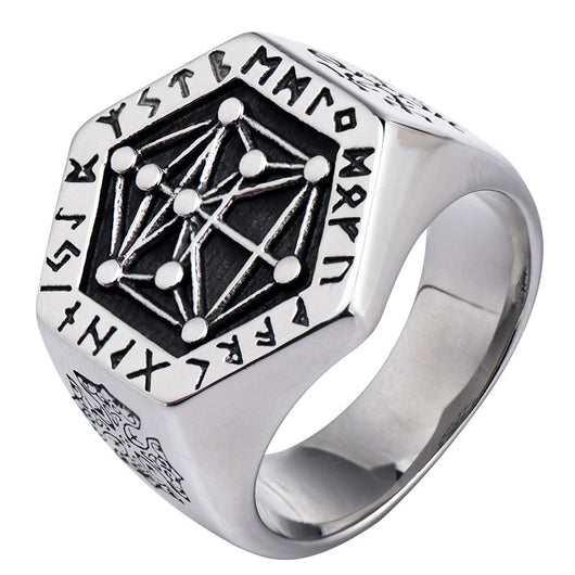 Anillo Vikingo Nórdico para Hombre - Image 5
