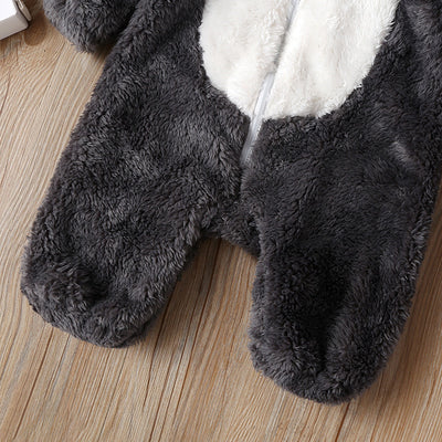 Pijama Enterizo de Forro Polar con Diseño de Animales Adorables - Image 3