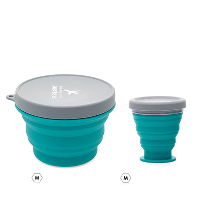 Kit de Cubiertos Plegables con Tazón de Silicona para Viajes y Camping - Image 23