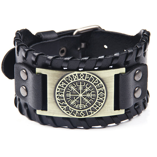 Pulsera de Cuero Ancha para Hombre - Image 11