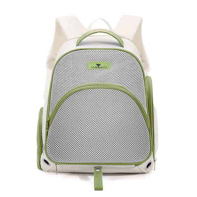Mochila Transportadora Doble para Gatos - Portátil y Plegable - Image 7