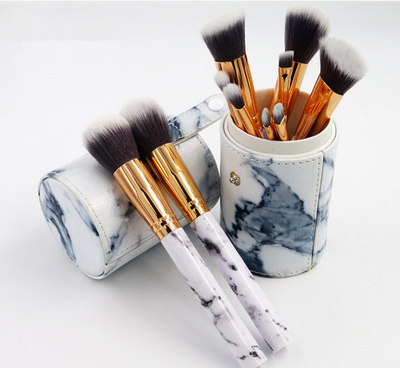 Set de 10 Brochas con Mango de Mármol - Image 9