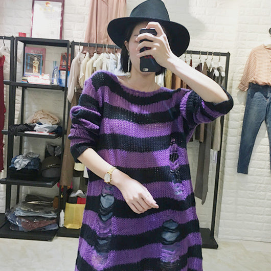 Suéter Mohair Otoño Estilo Coreano Holgado y Confortable - Image 13