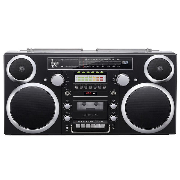 Radio Vintage Retro 3 en 1: Reproductor de CD, Grabadora de Voz y Parlante Bluetooth para Adultos Mayores - Image 4