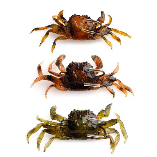 Carnada Blanda de Cangrejo con Anzuelo