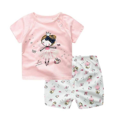 Conjunto de Verano para Niños - Playera y Shorts de Algodón con Diseños Animados - Image 6