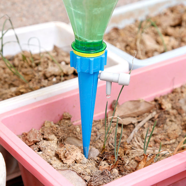 Sistema de Riego Automático por Goteo - Picos de Agua para Plantas