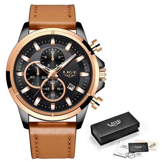 Reloj Deportivo Cronógrafo Resistente al Agua con Correa de Tiempo - Image 12