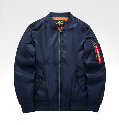 Chaqueta de Algodón con Cuello Tipo Polo para Hombre - Talla Grande - Image 12
