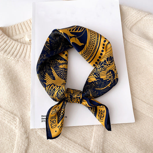 Pañuelo de Seda para Mujer - Accesorio de Moda Versátil - Image 15