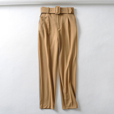 Pantalones Cintura Ajustable Estilo Europeo y Americano para Mujer - Image 18