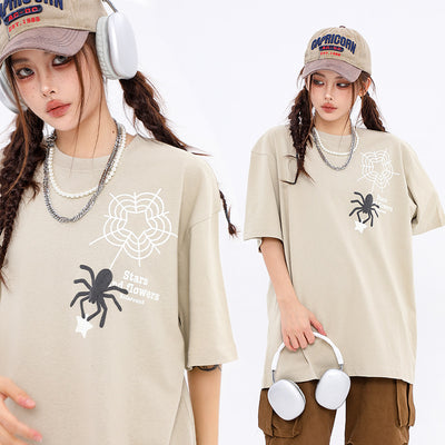 Playera Estampada Tela de Araña para Hombre y Mujer - Image 7