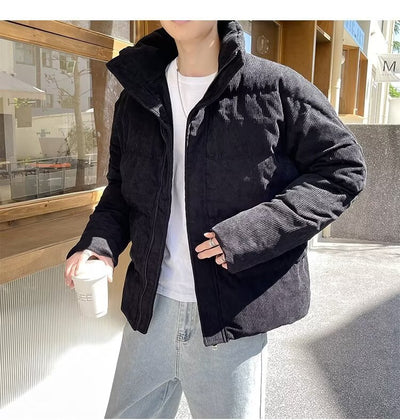Chaqueta Acolchada de Algodón para Hombre - Estilo Deportivo y Casual - Image 25