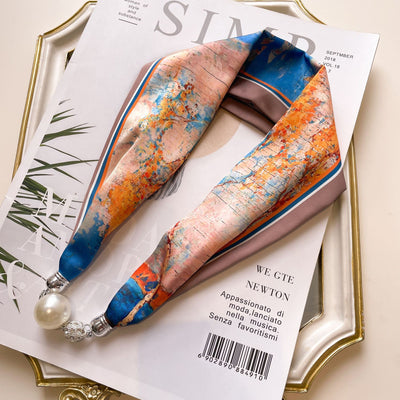 Pañuelo de Seda Magnético - Accesorio Versátil y Práctico - Image 4