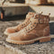 Botas Cortas Estilo Coreano Británico para Hombre - Diseño Otoñal Trendy