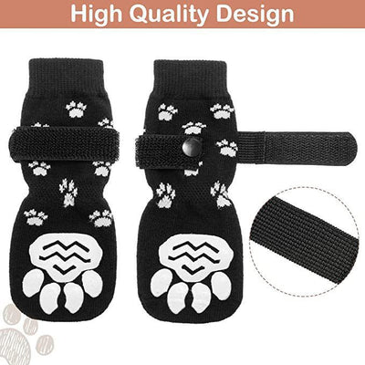 Calcetines Antideslizantes para Perros Medianos y Grandes - Botas Protectoras Silenciosas - Image 5