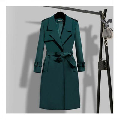 Gabardina Slim Reductora de Cintura - Corte Elegante Midi - Image 11