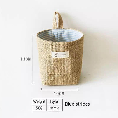 Bolsa de Almacenamiento de Yute para Baño y Escritorio - Image 8