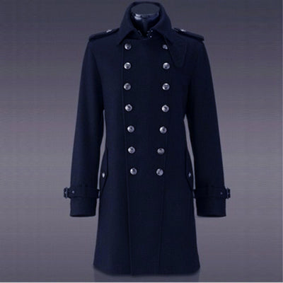 Abrigo de Lana Doble Botonadura Tide para Hombre - Image 12