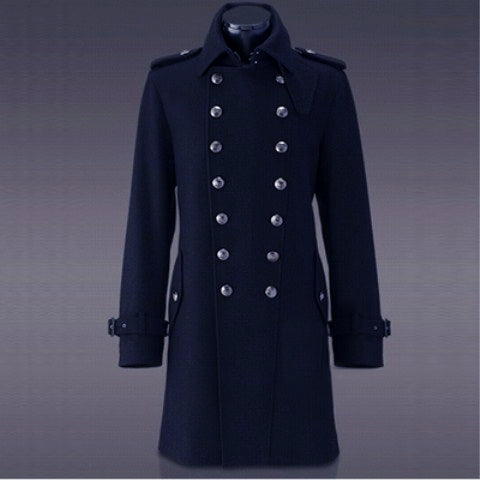 Abrigo de Lana Doble Botonadura Tide para Hombre - Image 12