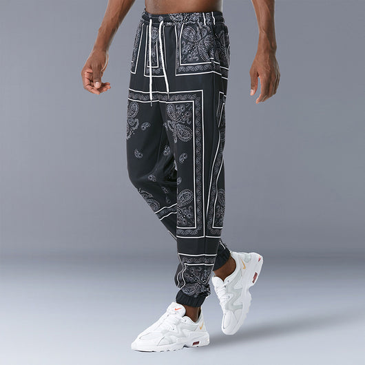 Pantalones Deportivos Retro con Estampado - Joggers Casuales Cómodos - Image 4