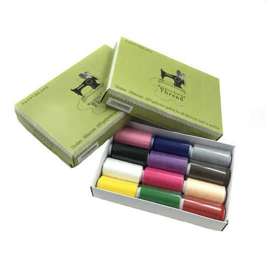 Caja de 12 Colores de Hilo para Coser a Mano - Image 3