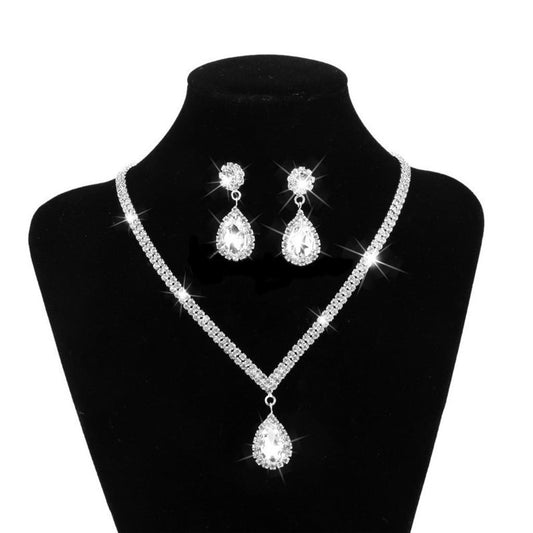 Conjunto de Joyería Nupcial Elegante