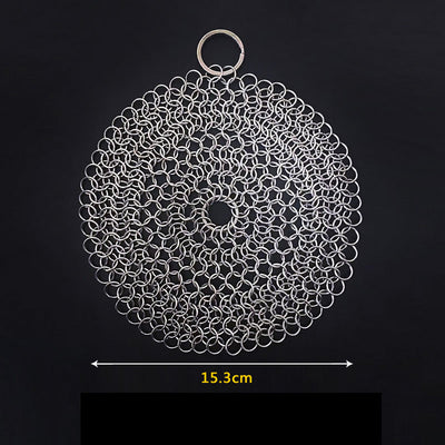 Limpiador de Sartenes de Acero Inoxidable - Malla de Acero para Cocina - Image 11
