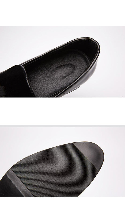 Zapatos de Cuero Británicos Talla Grande para Hombre Ejecutivo - Image 2