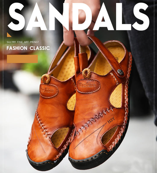 Sandalias Ajustables para Hombre - Cómodas Chanclas de Playa Verano - Image 15