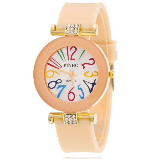 Reloj Digital de Gelatina con Diamante - Image 18