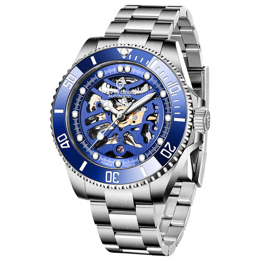 Reloj Mecánico PAGANI con Correa de Acero Inoxidable - Image 7
