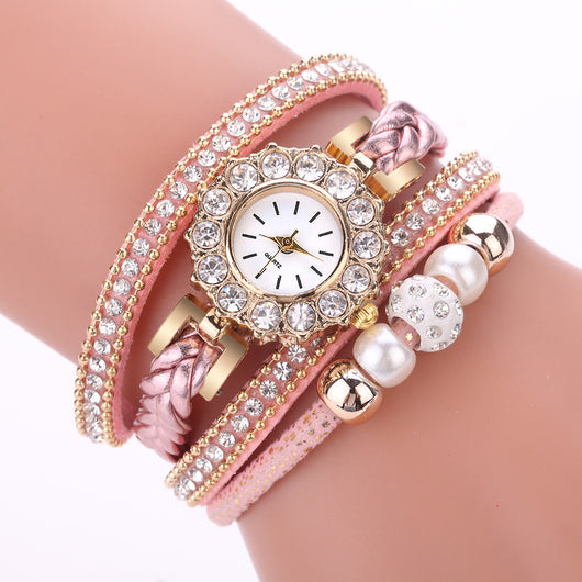 Reloj de Cuarzo Diamante Perla con Personalidad - Image 13