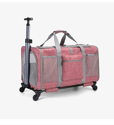 Bolsa de Transporte Plegable para Mascotas con Ruedas y Correa - Image 24