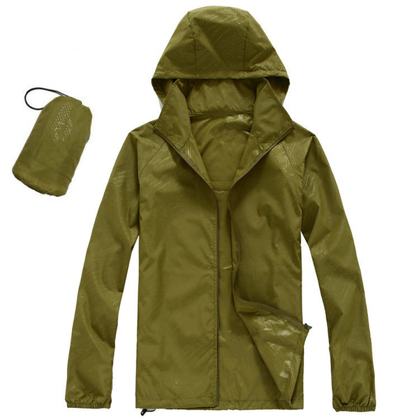 Chaqueta Impermeable Ultraligera Secado Rápido