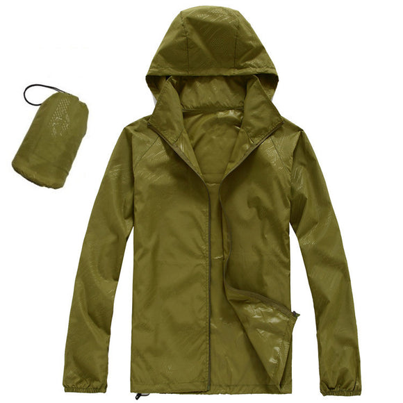 Chaqueta Impermeable Ultraligera Secado Rápido