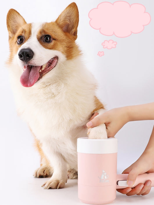Taza Limpiadora de Patas para Mascotas con Cepillos de Silicona Suave - Image 2