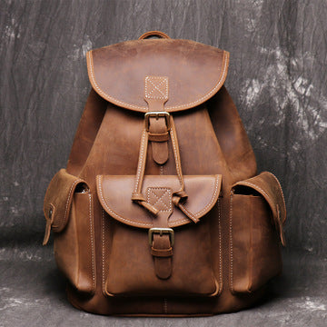 Mochila de Cuero Crazy Horse para Mujer - Image 18