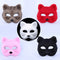 Máscaras de Animales Esponjosas para Fiestas y Festivales