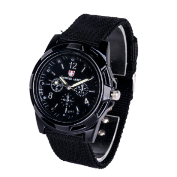 Reloj Militar Deportivo con Correa Tejida - Movimiento de Cuarzo Profesional - Image 7