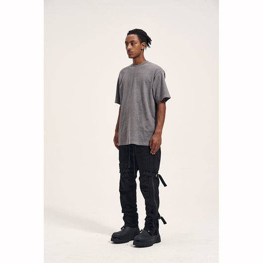 Pantalones Cargo Hombre con Cierre y Múltiples Bolsillos - Image 9
