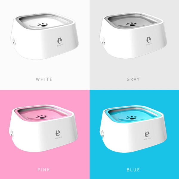 Comedero Portátil Flotante para Mascotas Antiderrames