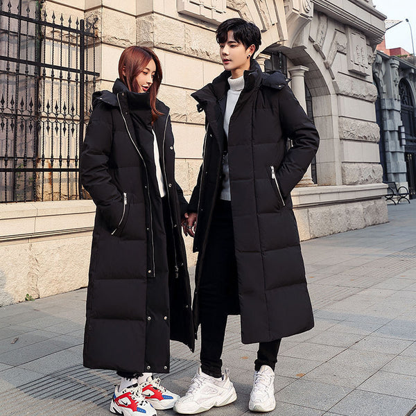 Abrigo Cálido Estilo Coreano para Invierno