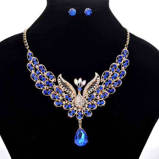 Conjunto de Collar con Dije de Gota de Agua - Image 5