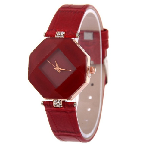 Reloj de Moda con Esfera de Corte Diamante - Image 6