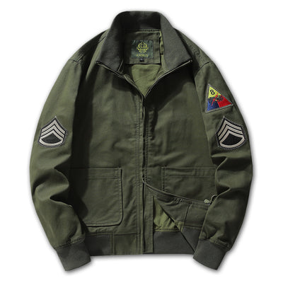 Chaqueta Bomber Retro MA1 Estilo Militar Aviador - Image 2