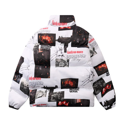 Chaqueta Acolchada de Algodón con Cuello Alto - Calidez Extrema - Image 12